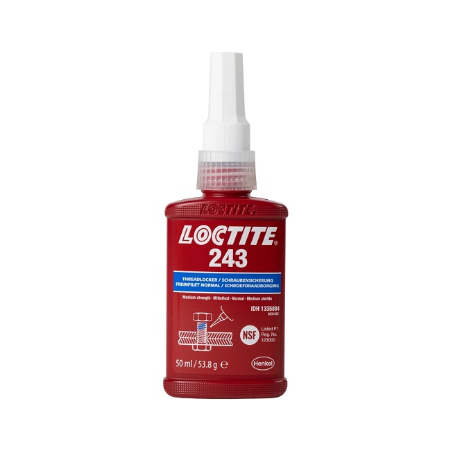 Loctite 243 x 10ml Medium Strength Threadlocking Adhesive